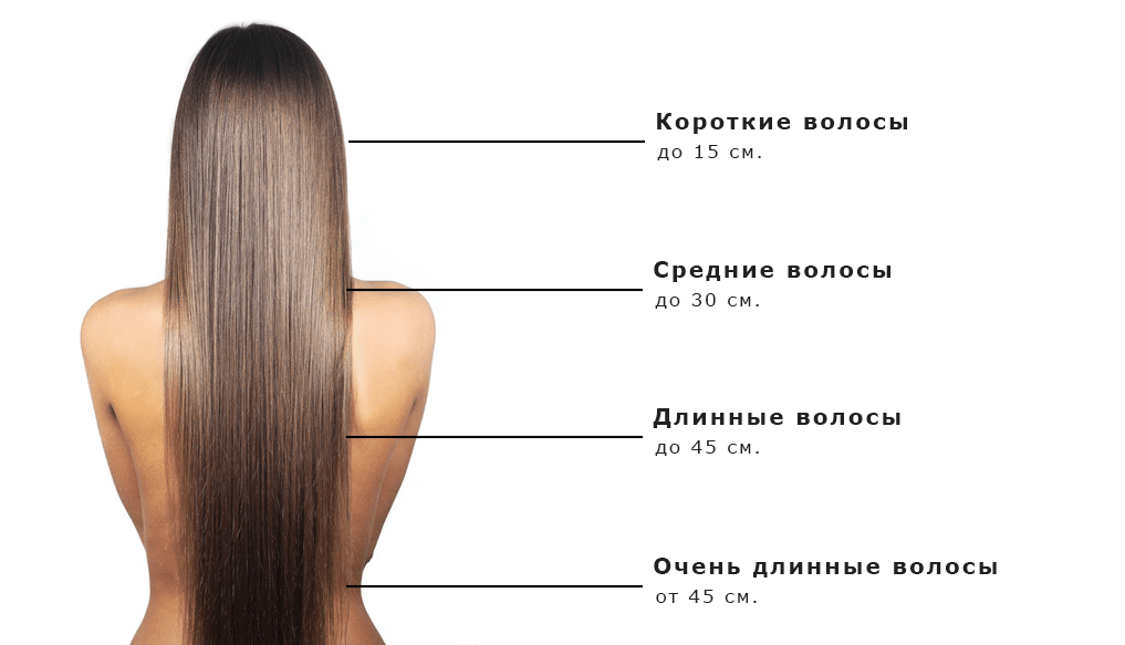 длина волос
